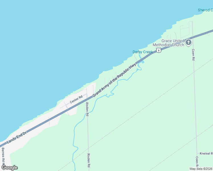 map of restaurants, bars, coffee shops, grocery stores, and more near 12572 Grand Army of the Republic Hwy in Vermilion