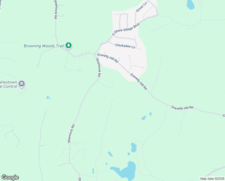 map of restaurants, bars, coffee shops, grocery stores, and more near 65 Mockingbird Lane in South Kingstown