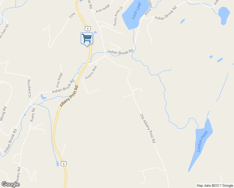 map of restaurants, bars, coffee shops, grocery stores, and more near 1051 Old Albany Post Road in Philipstown