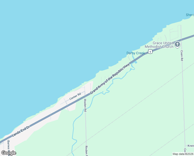 map of restaurants, bars, coffee shops, grocery stores, and more near 12556-12572 Grand Army of the Republic Hwy in Vermilion