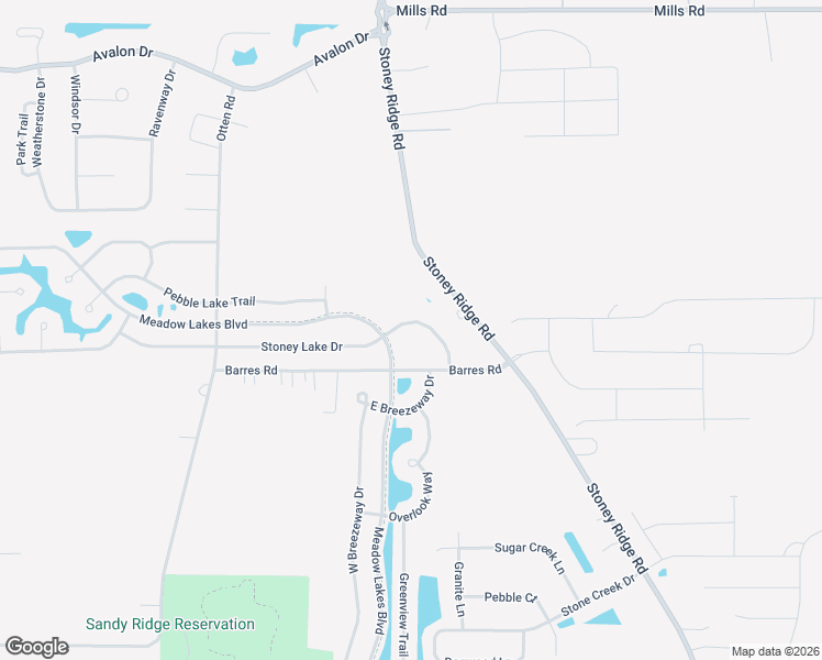 map of restaurants, bars, coffee shops, grocery stores, and more near 37691 Stoney Lake Drive in North Ridgeville