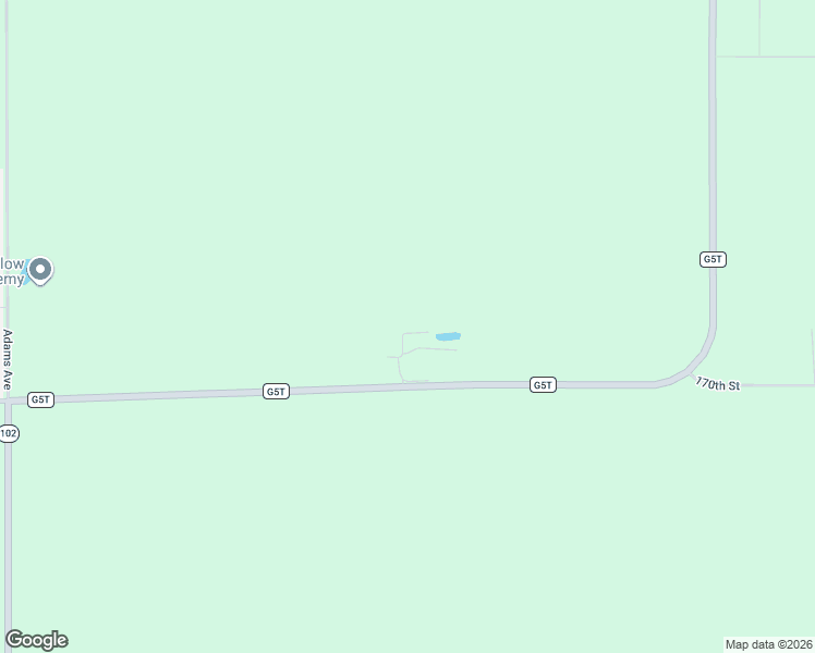map of restaurants, bars, coffee shops, grocery stores, and more near 1055-1137 County Highway G5T in Pella