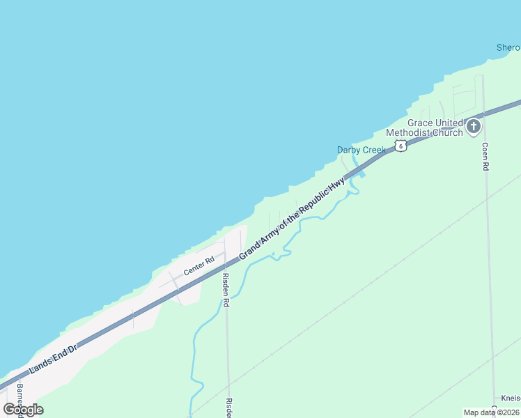 map of restaurants, bars, coffee shops, grocery stores, and more near 12609 West Lake Road in Vermilion