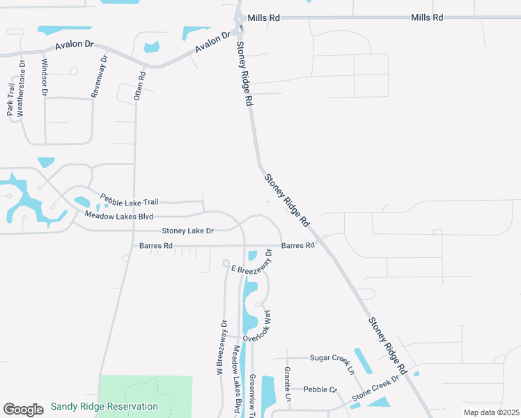 map of restaurants, bars, coffee shops, grocery stores, and more near 37658 Stoney Lake Drive in North Ridgeville