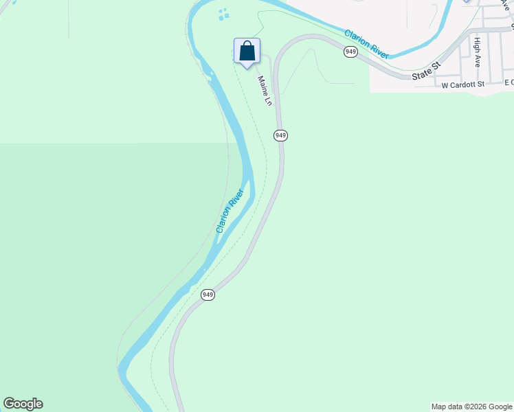 map of restaurants, bars, coffee shops, grocery stores, and more near Clarion-Little Toby Creek Trail in Ridgway