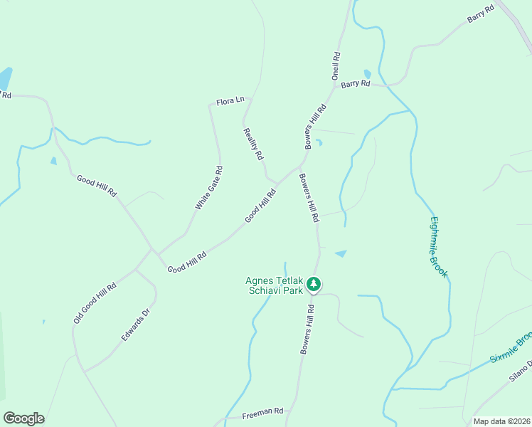 map of restaurants, bars, coffee shops, grocery stores, and more near 19 Good Hill Road in Oxford