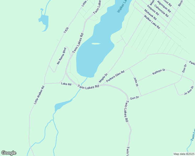 map of restaurants, bars, coffee shops, grocery stores, and more near 106 Maple Drive in Shohola