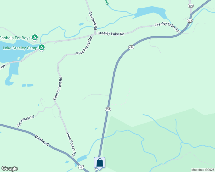 map of restaurants, bars, coffee shops, grocery stores, and more near 925 State Highway 434 in Pike