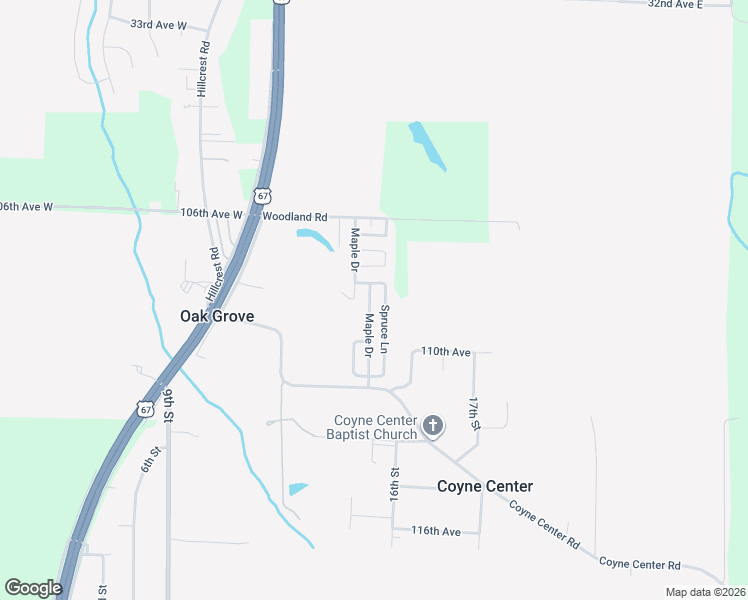 map of restaurants, bars, coffee shops, grocery stores, and more near 1511 Coyne Center Road in Milan