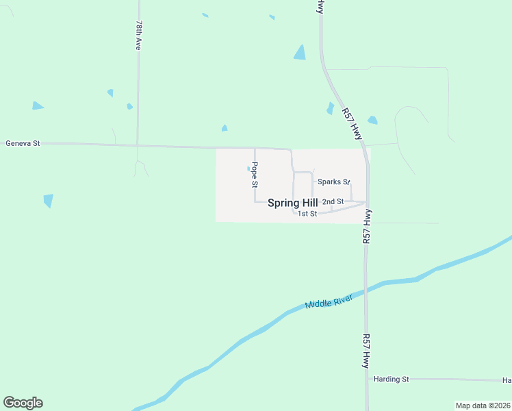 map of restaurants, bars, coffee shops, grocery stores, and more near 11105 Pope Street in Spring Hill