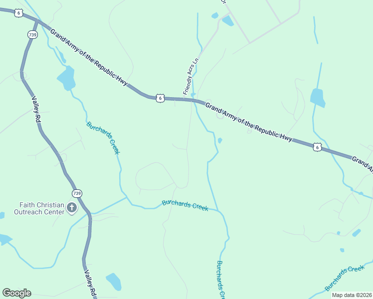 map of restaurants, bars, coffee shops, grocery stores, and more near Mill Rd in Hawley