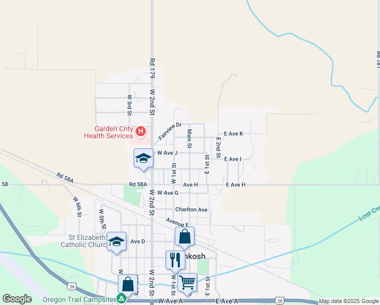 map of restaurants, bars, coffee shops, grocery stores, and more near 1000-1098 Main Street in Oshkosh