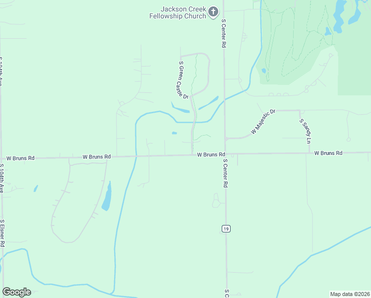 map of restaurants, bars, coffee shops, grocery stores, and more near 9717 W Kings Ct in Monee