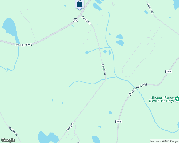 map of restaurants, bars, coffee shops, grocery stores, and more near 259 Everly Road in Wayne County