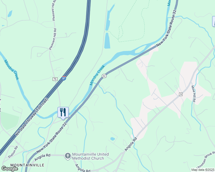 map of restaurants, bars, coffee shops, grocery stores, and more near 11 Boulder Drive in New Windsor