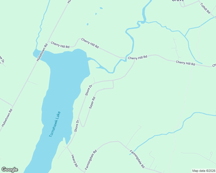 map of restaurants, bars, coffee shops, grocery stores, and more near 15 Shore Drive in Blooming Grove