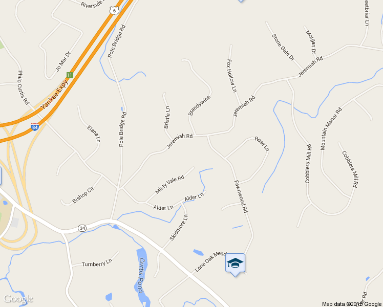 map of restaurants, bars, coffee shops, grocery stores, and more near 21 Misty Vale Rd in Newtown