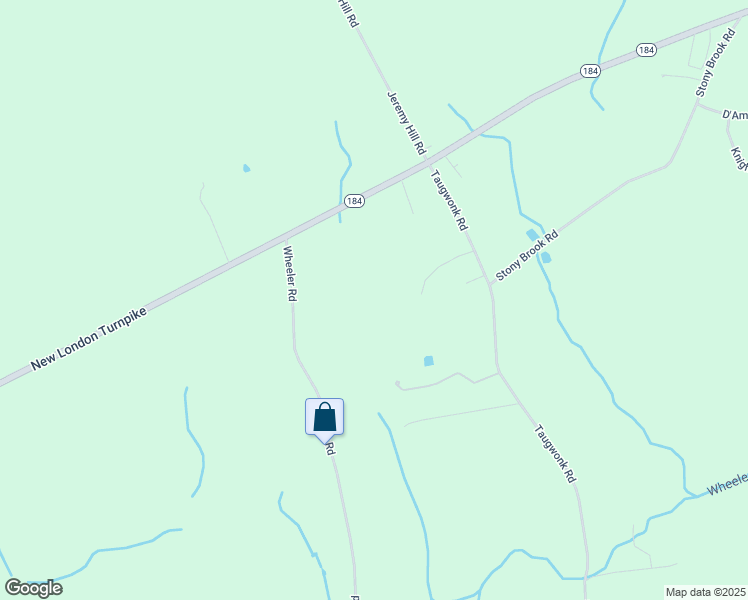 map of restaurants, bars, coffee shops, grocery stores, and more near 599 Taugwonk Road in Stonington