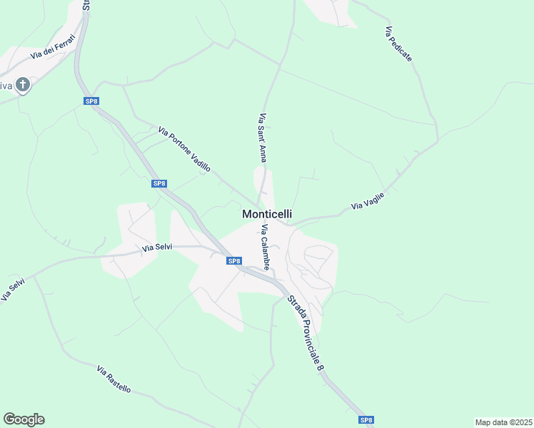map of restaurants, bars, coffee shops, grocery stores, and more near in Monticelli