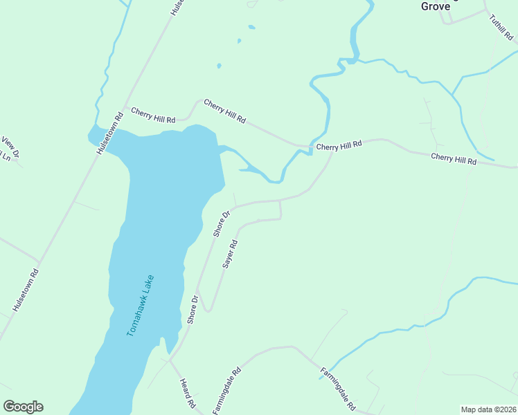 map of restaurants, bars, coffee shops, grocery stores, and more near 15 Shore Drive in Blooming Grove