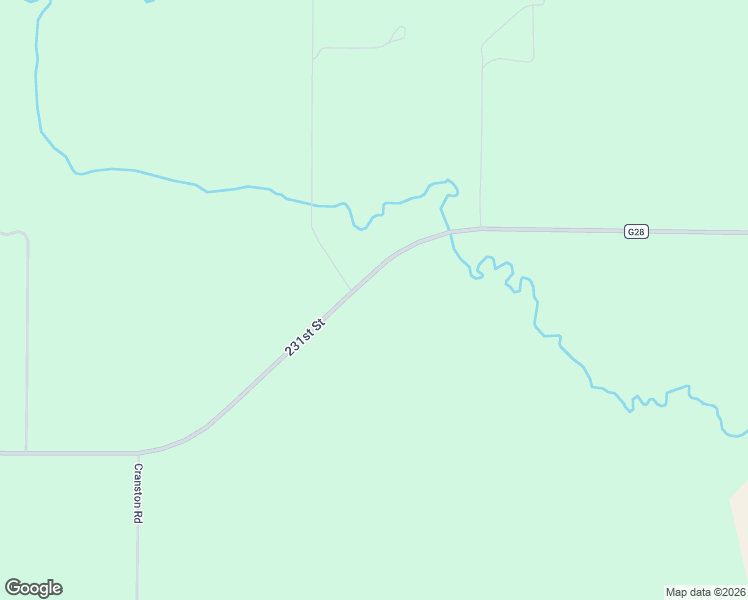 map of restaurants, bars, coffee shops, grocery stores, and more near 1576 231st Street in Letts