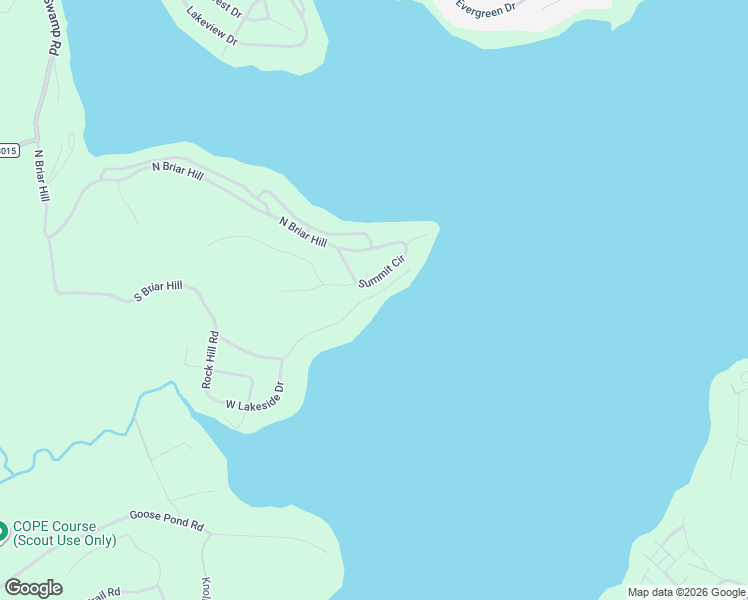map of restaurants, bars, coffee shops, grocery stores, and more near 50 East Lakeside Drive in Lakeville