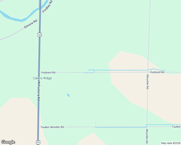 map of restaurants, bars, coffee shops, grocery stores, and more near 7385 County Road 107 in Gibsonburg