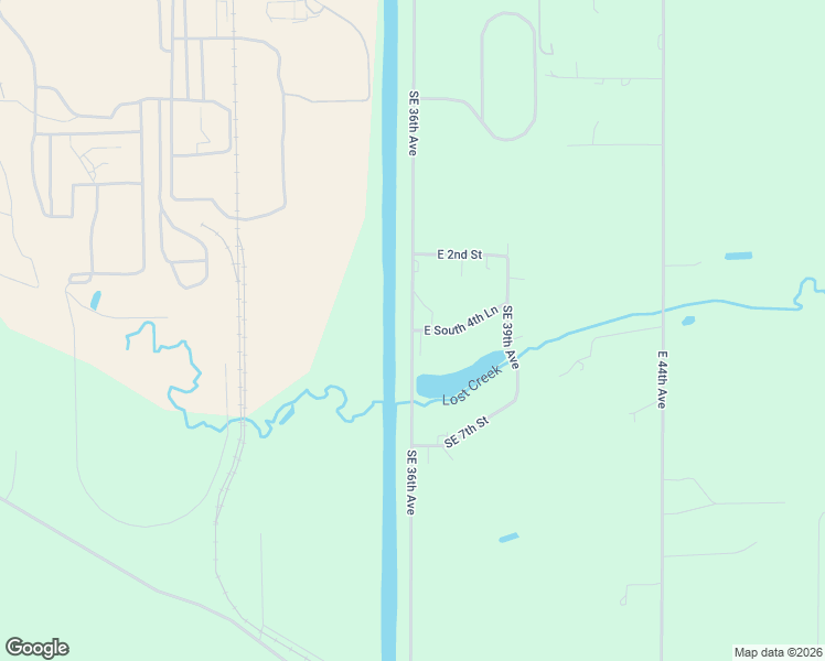 map of restaurants, bars, coffee shops, grocery stores, and more near 3601 East South 4th Lane in Columbus