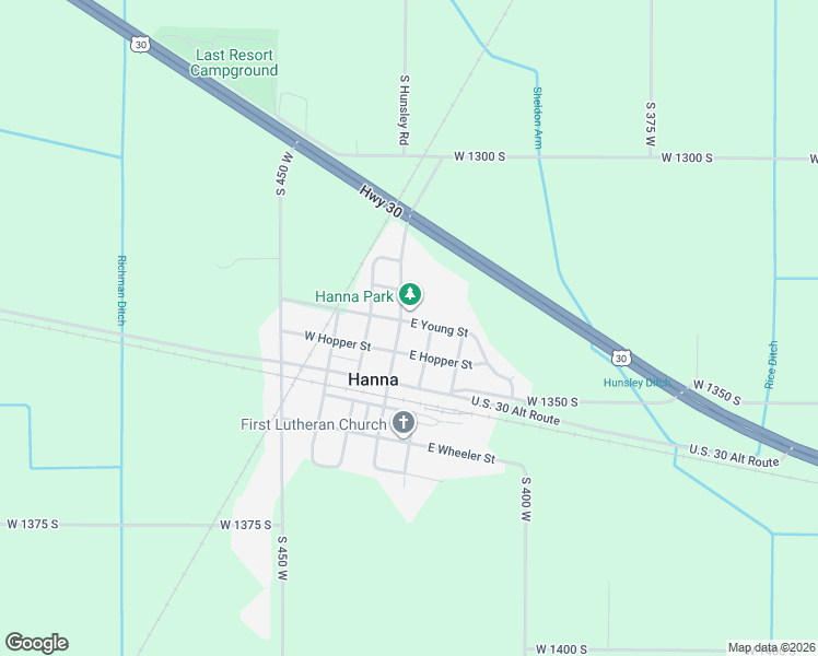 map of restaurants, bars, coffee shops, grocery stores, and more near 100-118 N Illinois St in LaPorte