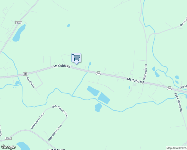 map of restaurants, bars, coffee shops, grocery stores, and more near 1494 Mount Cobb Road in Lake Ariel