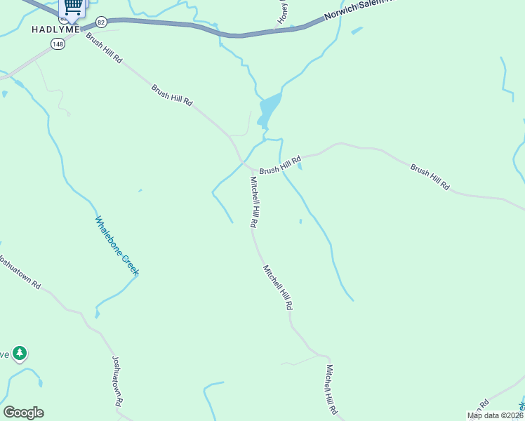 map of restaurants, bars, coffee shops, grocery stores, and more near 153 Mitchell Hill Road in Lyme