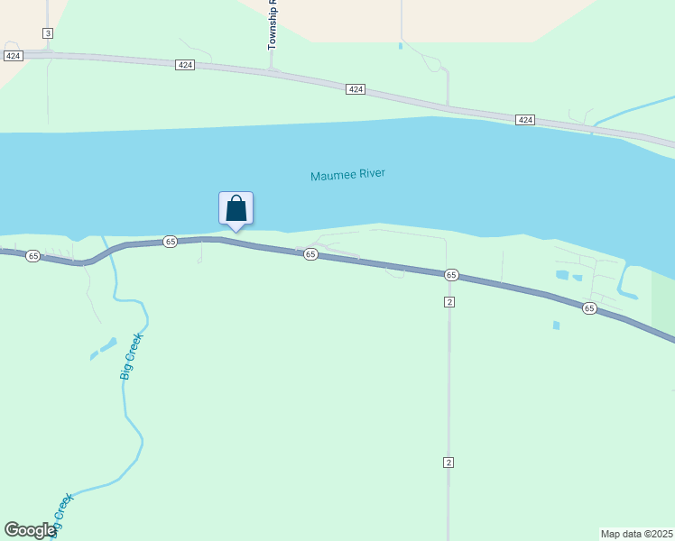 map of restaurants, bars, coffee shops, grocery stores, and more near 2074-2076 State route 65 Scn in McClure