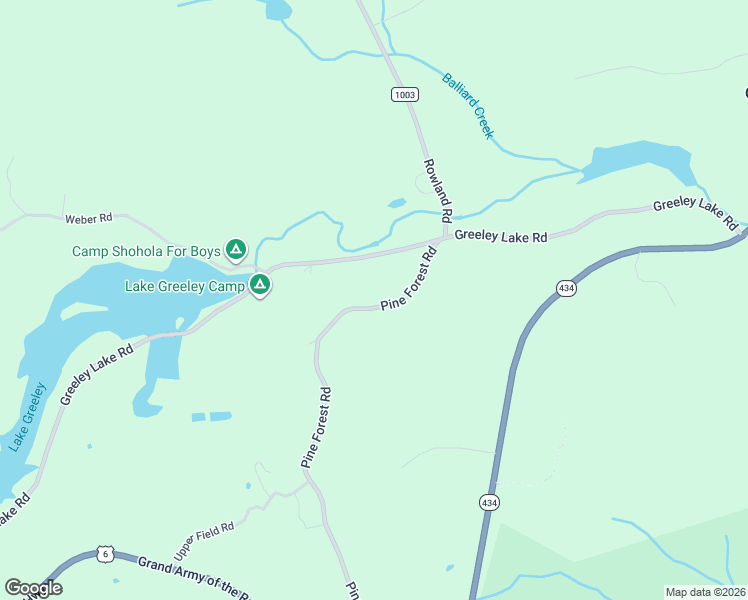 map of restaurants, bars, coffee shops, grocery stores, and more near 121 Pine Forest Road in Greeley
