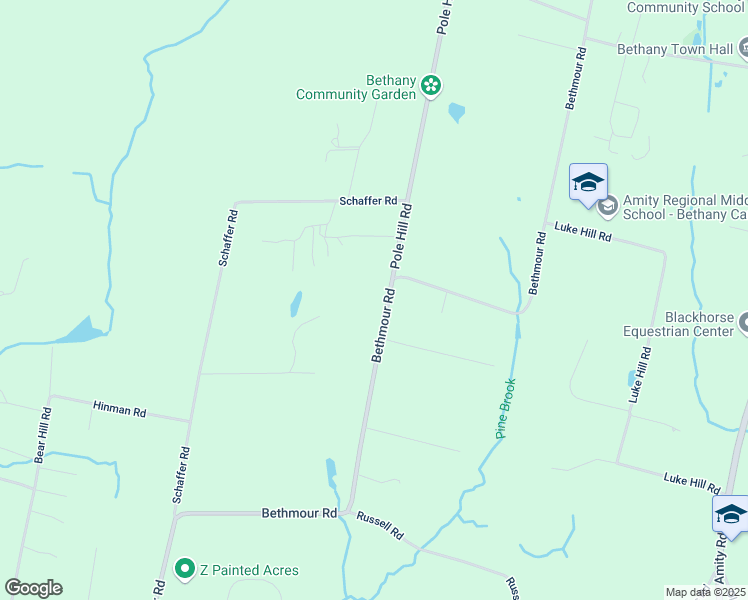 map of restaurants, bars, coffee shops, grocery stores, and more near 451 Bethmour Road in Bethany
