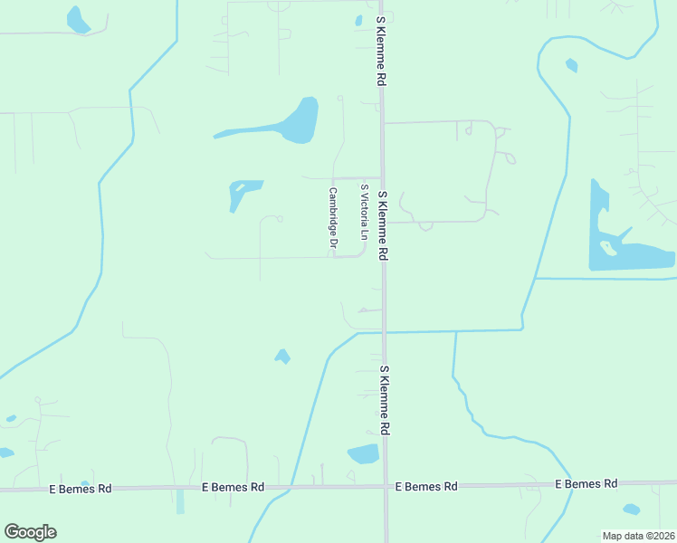 map of restaurants, bars, coffee shops, grocery stores, and more near 2707 East Royal Ridge Drive in Crete