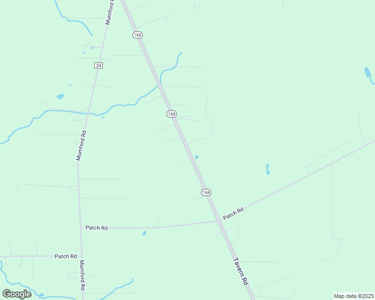 map of restaurants, bars, coffee shops, grocery stores, and more near 16695 Tavern Road in Burton