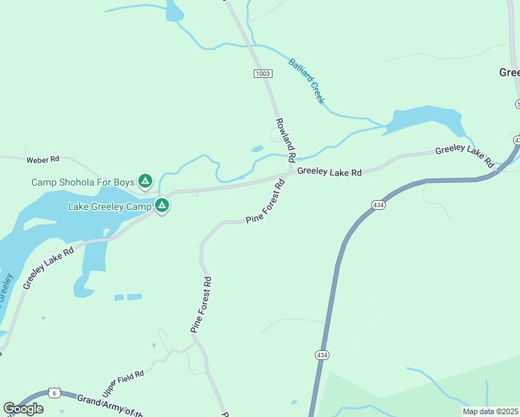 map of restaurants, bars, coffee shops, grocery stores, and more near 121 Pine Forest Road in Greeley