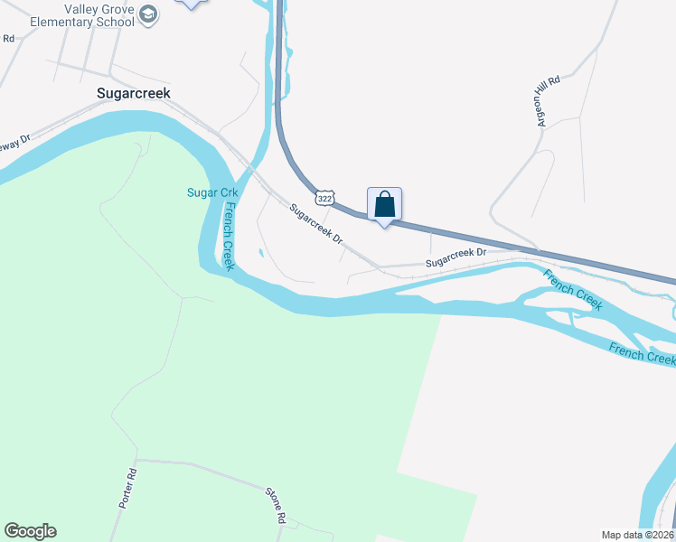 map of restaurants, bars, coffee shops, grocery stores, and more near 736 Sugarcreek Drive in Franklin