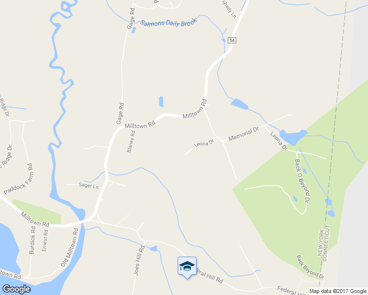 map of restaurants, bars, coffee shops, grocery stores, and more near 32 Leona Drive in Brewster