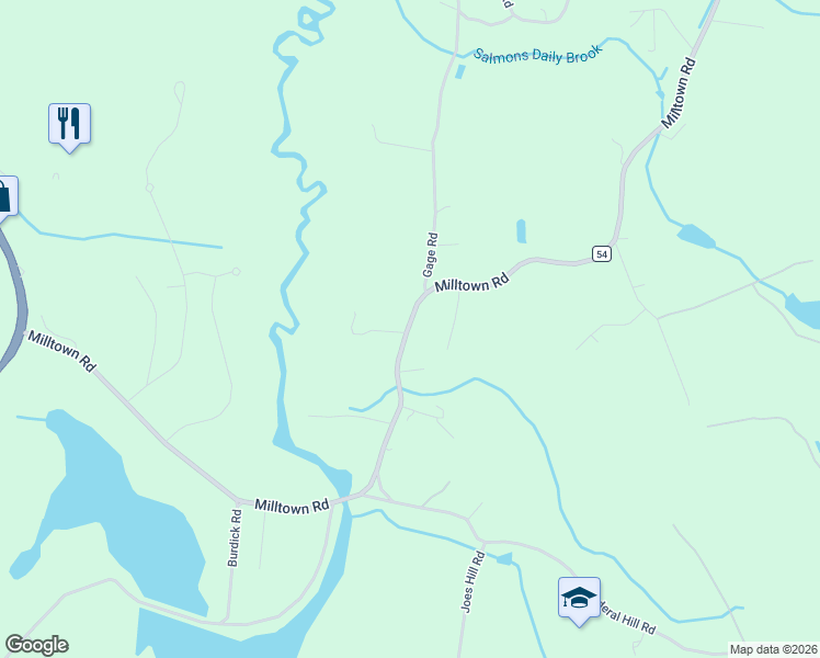 map of restaurants, bars, coffee shops, grocery stores, and more near 1 Lyons Farm Court in Brewster