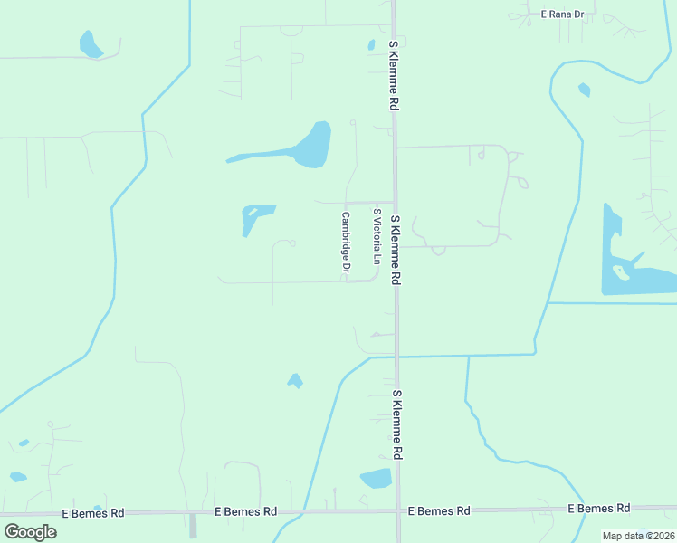 map of restaurants, bars, coffee shops, grocery stores, and more near 2707 East Royal Ridge Drive in Crete