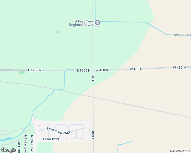 map of restaurants, bars, coffee shops, grocery stores, and more near 4400 North 1200 West in Cromwell