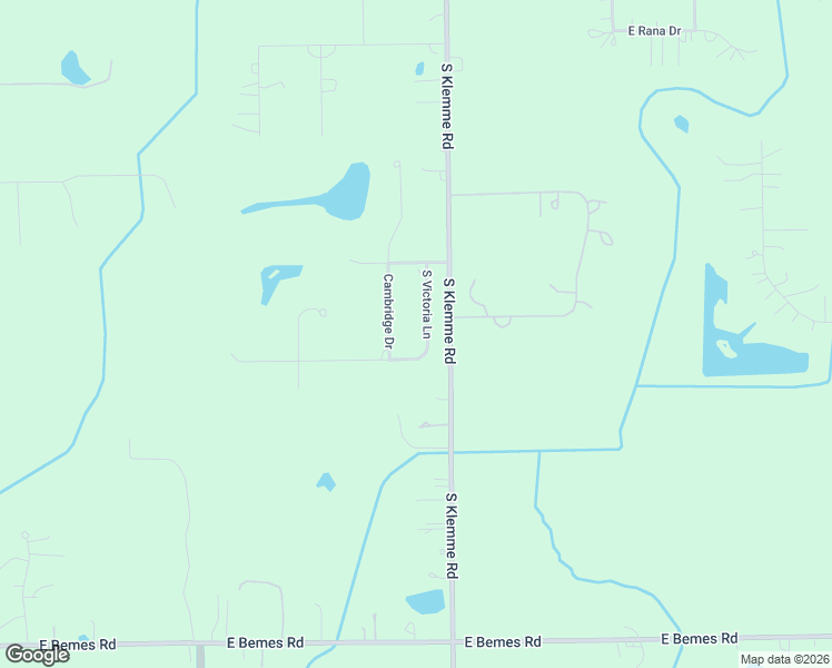 map of restaurants, bars, coffee shops, grocery stores, and more near 26149 South Victoria Lane in Crete