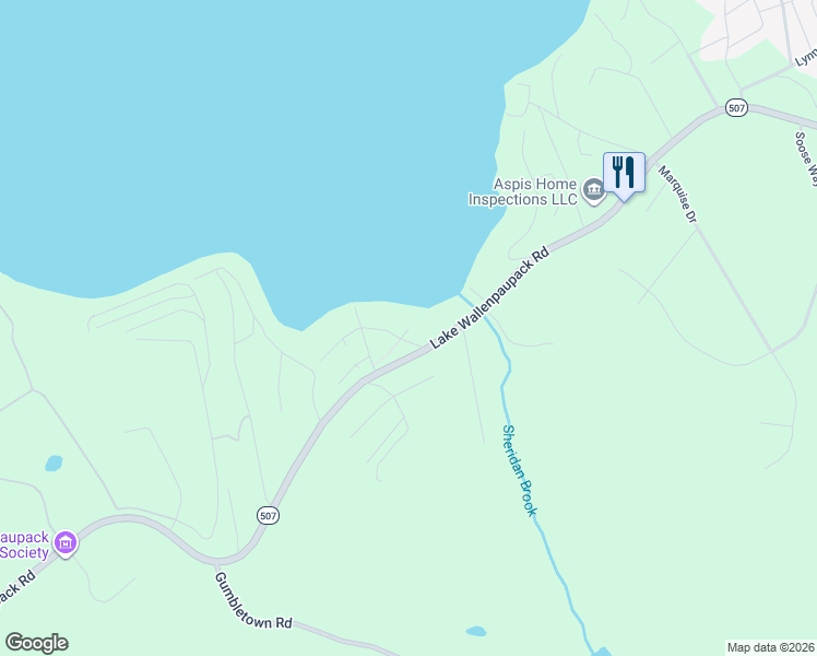 map of restaurants, bars, coffee shops, grocery stores, and more near T396 in Tafton