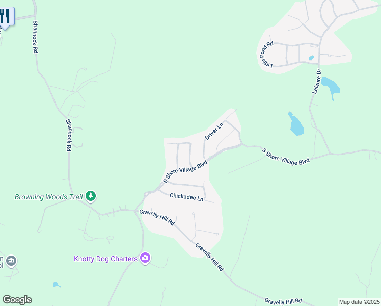 map of restaurants, bars, coffee shops, grocery stores, and more near 109 Fescue Lane in South Kingstown
