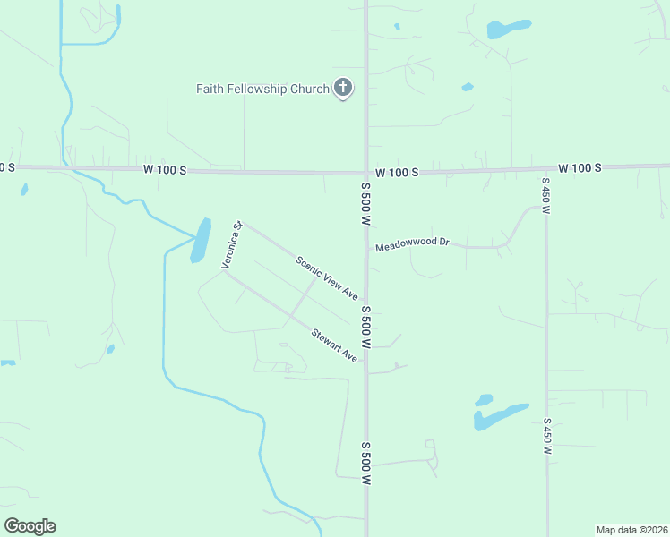 map of restaurants, bars, coffee shops, grocery stores, and more near 130-134 South 500 West in Valparaiso