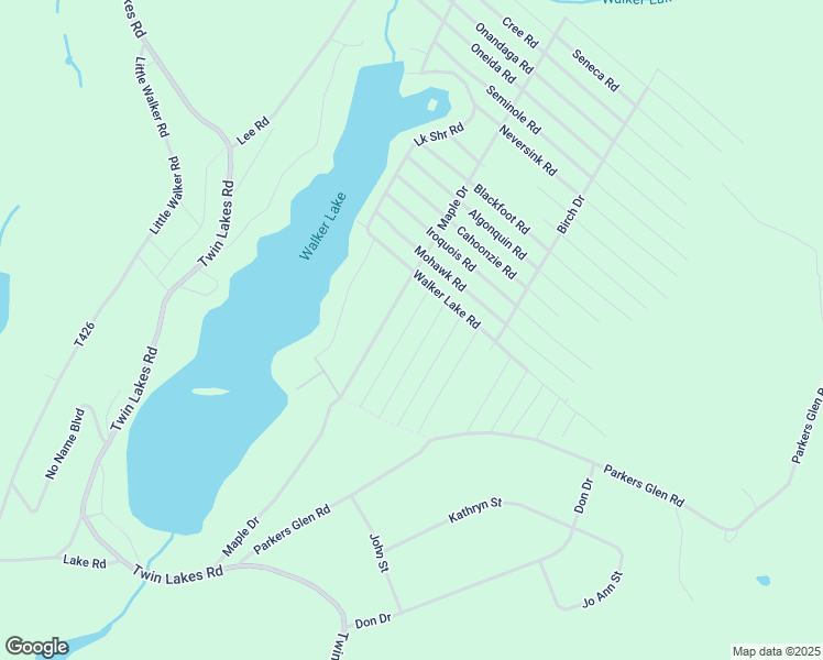 map of restaurants, bars, coffee shops, grocery stores, and more near 119 Oak Drive in Shohola