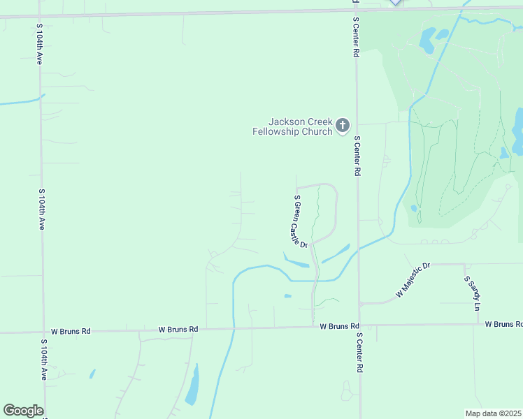 map of restaurants, bars, coffee shops, grocery stores, and more near 25951 South Creekside Drive in Monee