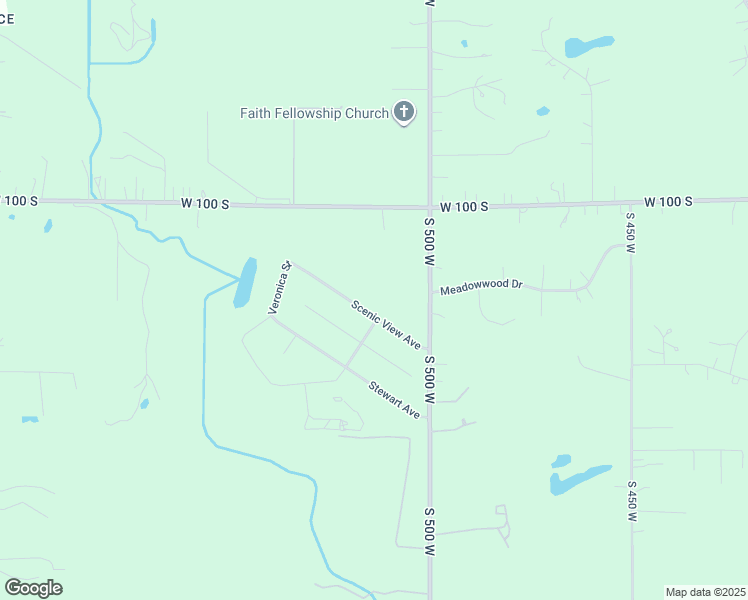 map of restaurants, bars, coffee shops, grocery stores, and more near 130-134 South 500 West in Valparaiso