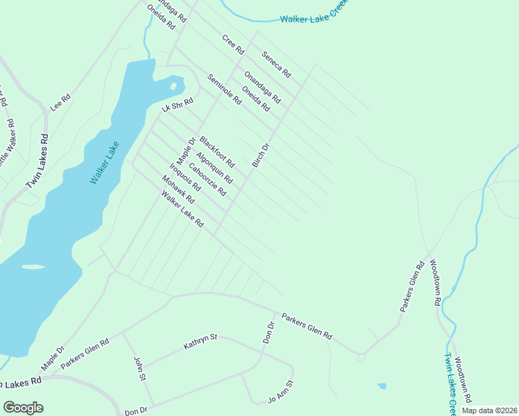 map of restaurants, bars, coffee shops, grocery stores, and more near Algonquin Rd in Pike